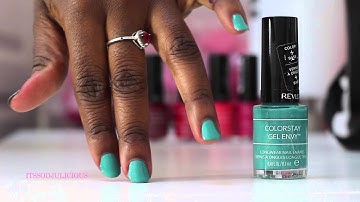 Revlon Colorstay nail polish Show  ⎮ ItsSoDjulicious