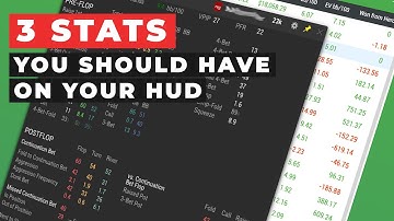 3 stats that you don't have on your HUD (but should) | Poker Tips