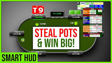 Increase your bb/100 hands win rate with more blind steals (Smart HUD for PokerTracker 4)