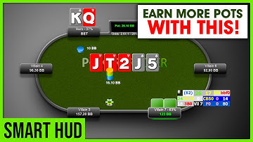 Earn more pots with probe bets when they check back and show weakness (Smart HUD for PokerTracker 4)