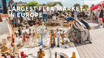 可愛いアンティークと出会える | ヨーロッパ最大の蚤の市でお買い物♪｜蚤の市散歩 | Braderie de Lille｜flea market Vlog in France
